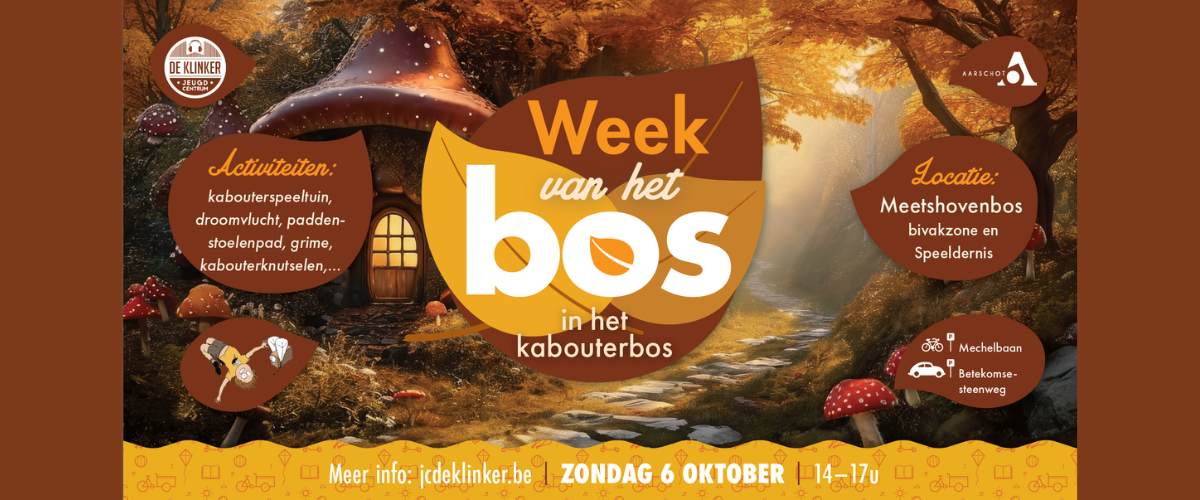 Week van het bos - In het kabouterbos